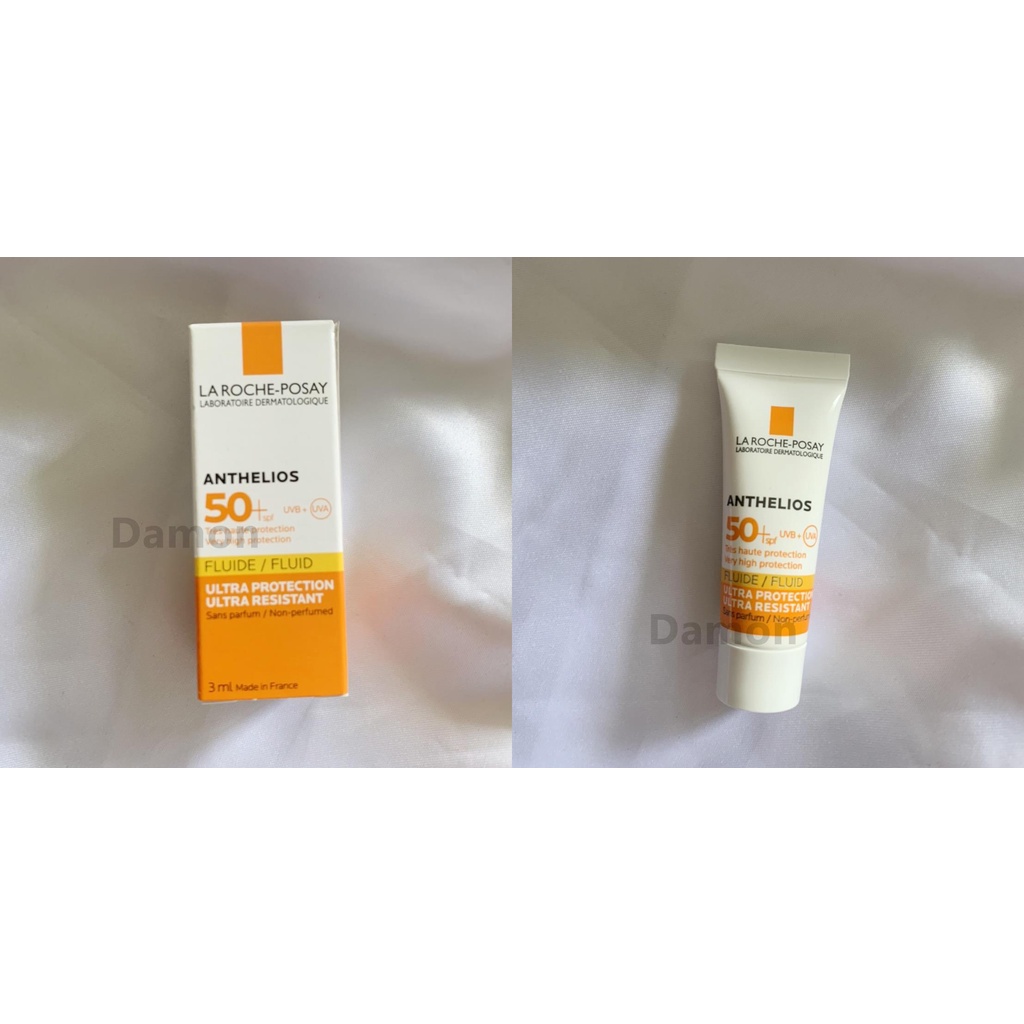 La Roche Posay Anthelios Fluid SPF 50+ PA++++ 3ml - Sunscreen Kulit Normal/ Sensitif La Roche Posay 