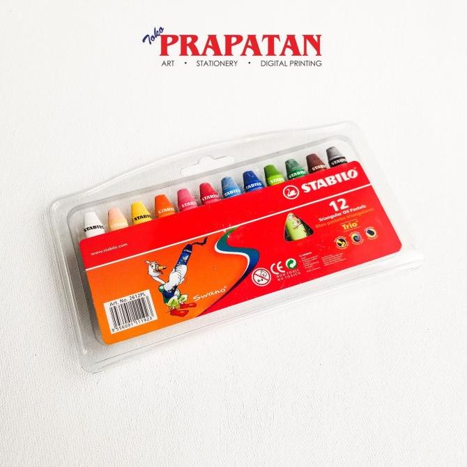 

CRAYON STABILO TRIANGULAR OIL PASTELS 12 WARNA