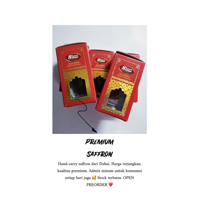 

SAFFRON IRAN PREMIUM 1GRAM SUMAYA