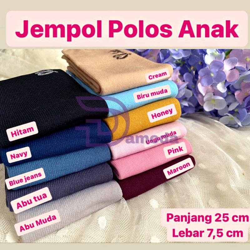 Kaos Kaki Sashee Jempol Polos Anak Warna | Jempol Polos Anak Sashee