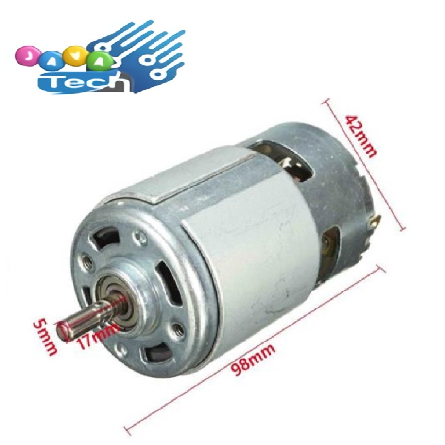 Motor DC 12V 775 High Torque High Rpm Mesin Dinamo Power Tools