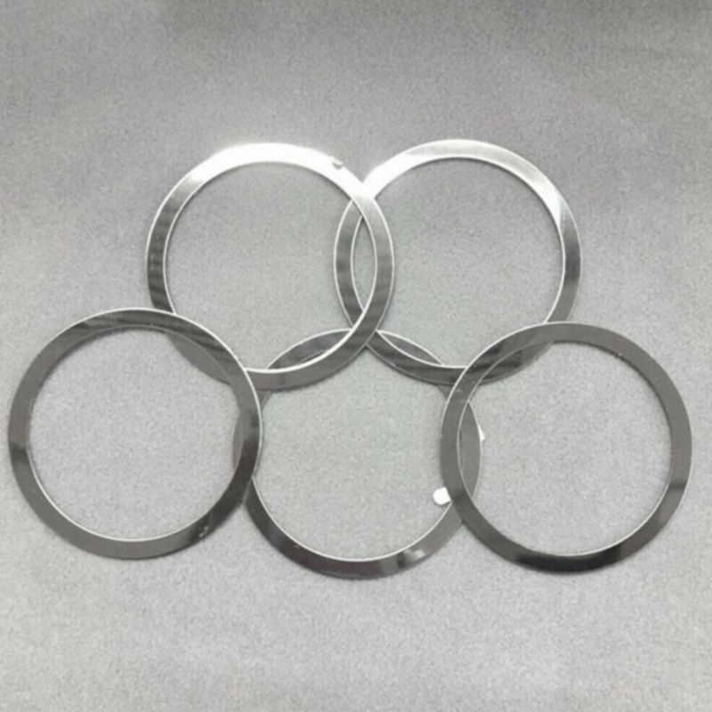 VIVI 4PCS Universal Round Metal Rings for Magnetic Qi Wireless Charger Air Vent Magnet Car Mount Holder