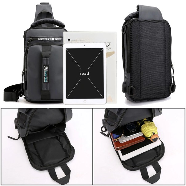 Tas multifungsi staye professional selempang ransel backpack