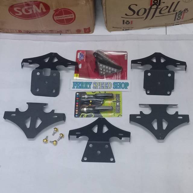 PAKETAN TAIL TIDY PLUS SEN LED DAN SEN TEMPEL LED R15 V3 NINJA 250 FI OLD R25 R15 V2 CBR 150R Z250