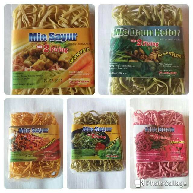 

Mie Sayur sehat alami