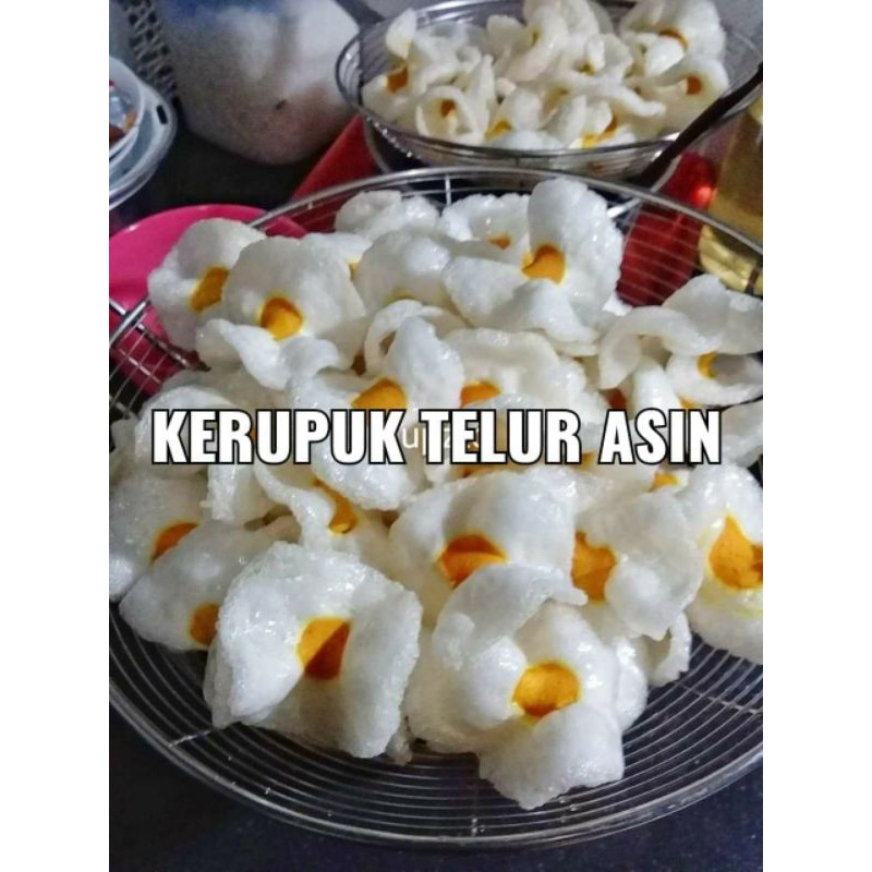 

Kerupuk Telur / Telor Asin Surabaya 250 gram (mentah)