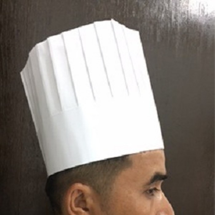 Promo Topi Koki Kertas 20 cm, Classic