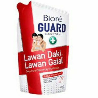 Biore Guard 250ml kemasan Body foam sabun mandi cair lawan daki gatal (no.35)