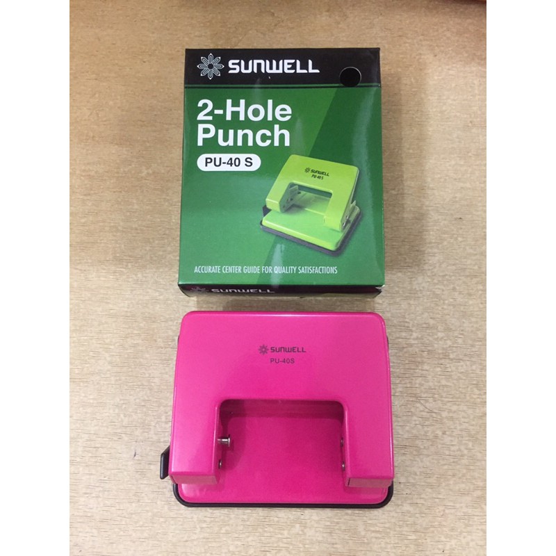

Pelubang kertas/pembolong kertas punch PU-40S Sunwell