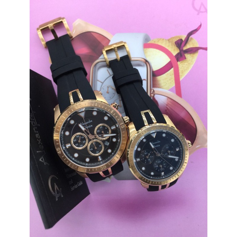Alexander cristie tali rubber variasi warna 1 pasang pria/wanita 6533MC original