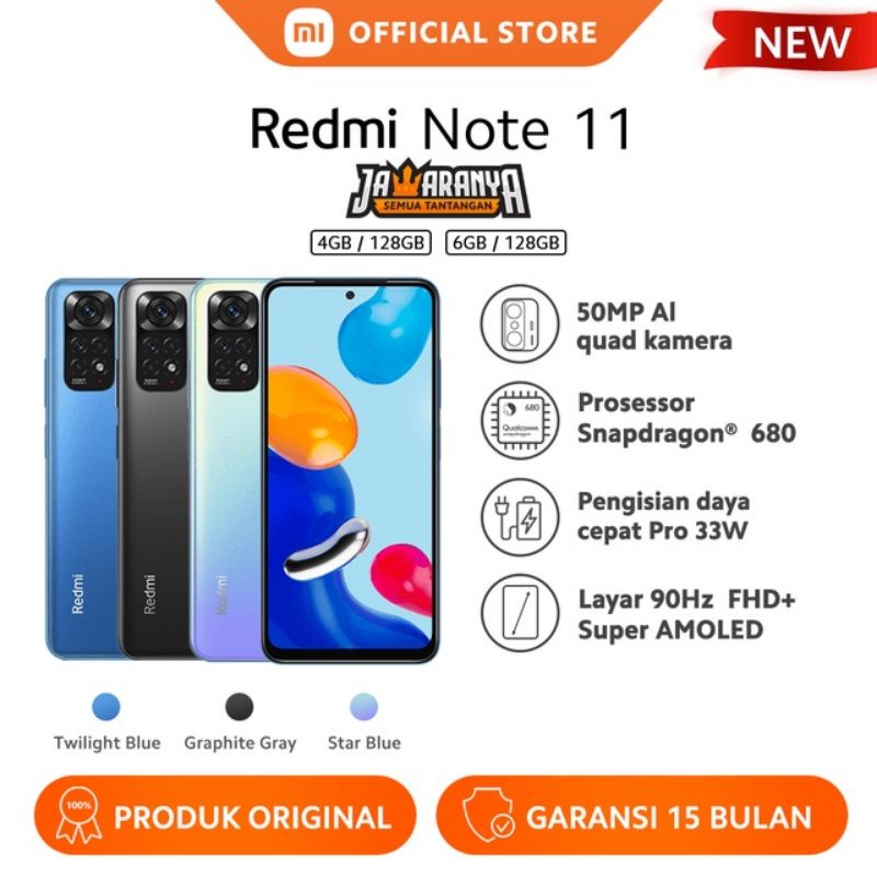 seken redmi note 11 ada bonus