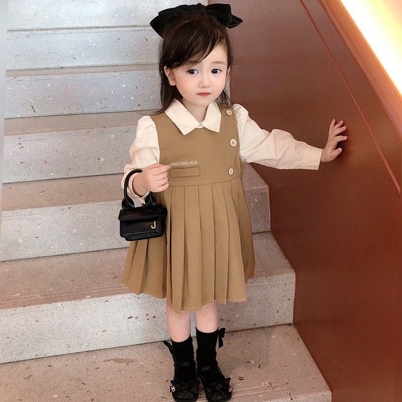A451 - Dress Anak Perempuan Korean Style / Dress Anak Perempuan Casual / Dress Anak Perempuan Import