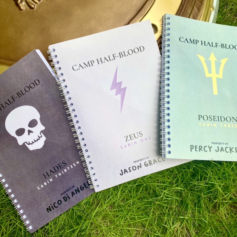 

Percy Jackson Camp Half-Blood Notebook
