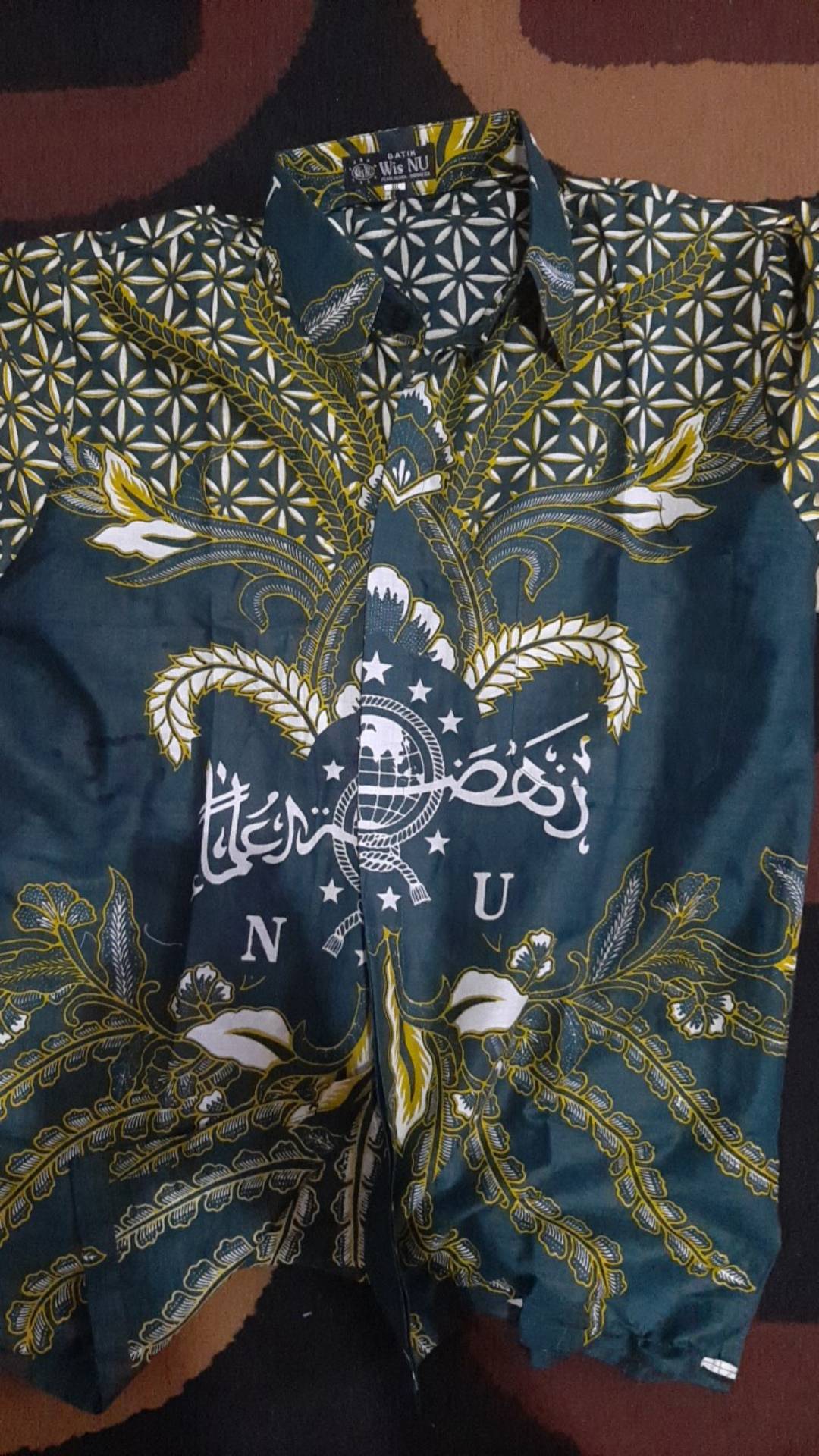 Bswart Kemeja Batik Nu Batik Nahdlatul Ulama Terbaru M L Xl Xxl Wisnu