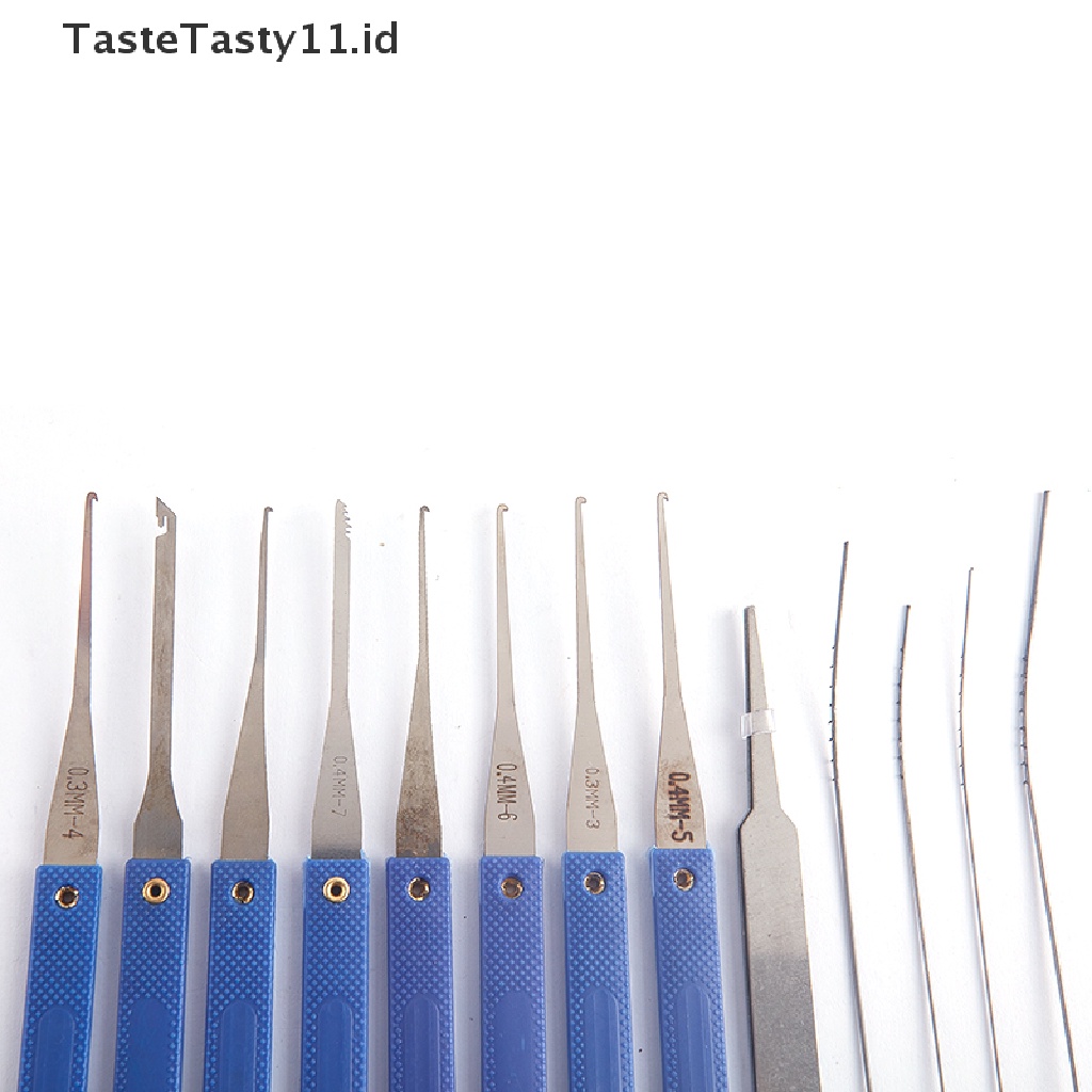 【TasteTasty】 13Pcs/set Lock Repair Pick Professional Remove Broken Key Tool Locksmith Supply .