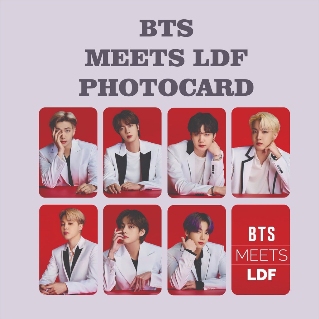 BTS MEETS LDF PHOTOCARD