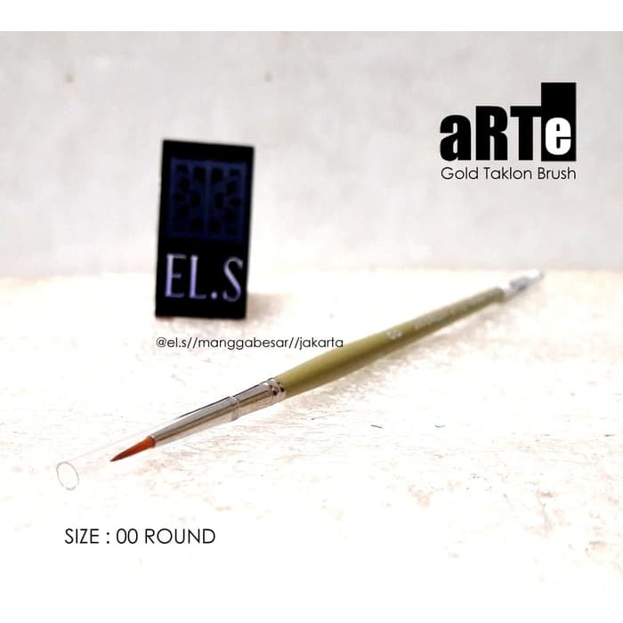 

ARTE GOLD 2700 TAKLON BRUSH 00 ROUND KUAS LUKIS