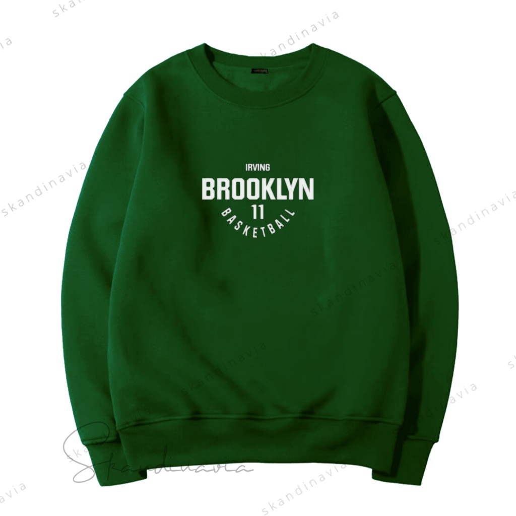 Poseidon Sweater Crewneck Amsterdam green Navy Maroon