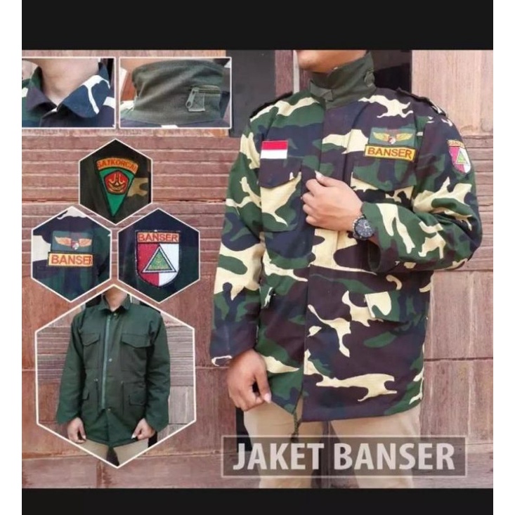 JAKET BB BANSER GRATIS NAMA BORDIR