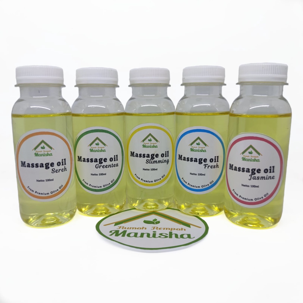 Massage Oil Spa Aromatherapy (Minyak Pijat Spa Aromaterapi) 100ml