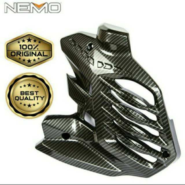 Cover tutup radiator new nmax 2020-2023 Carbon Nemo