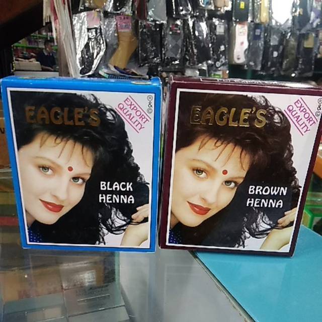 eagles henna rambut box