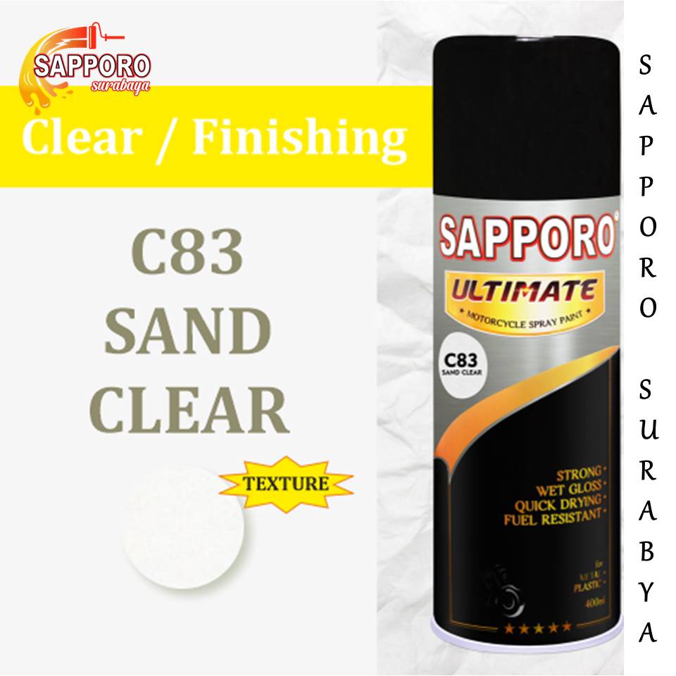 Sapporo Ultimate C83 Sand Clear / Pernis