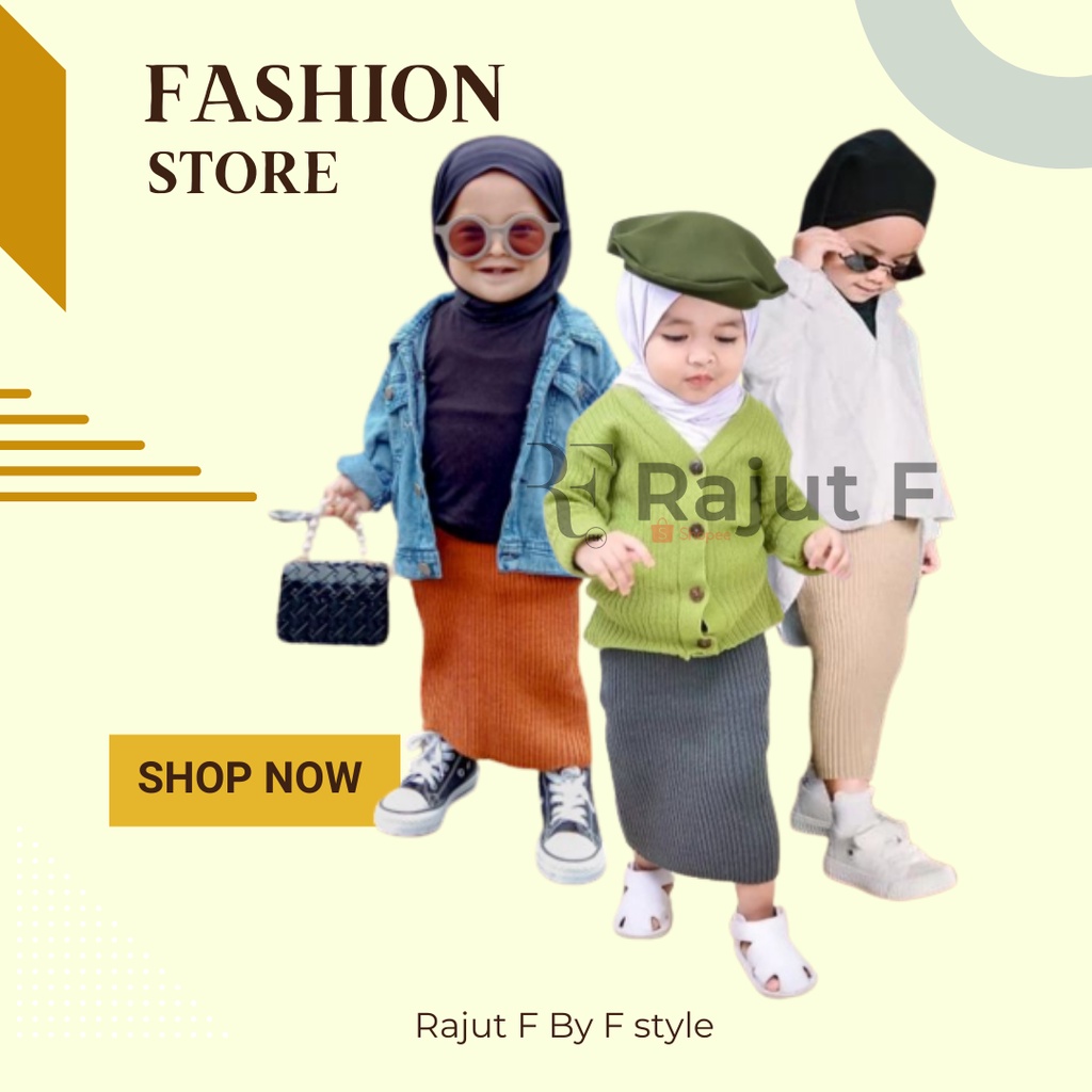 Rok Rajut Anak Perempuan PROMO BULAN INI !!