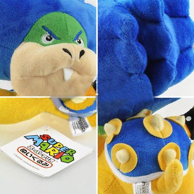 15CM Boneka Koopalings Super Mario Bros 7&quot; Koopa Plush Toy Stuffed Doll Kids Gift USA Seller Mainan