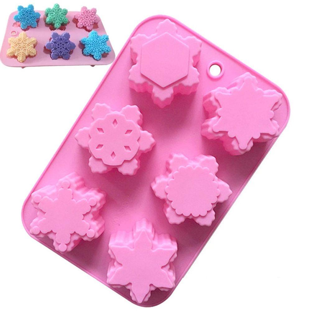 Preva Silicone Soap Mold Making Supplies Perlengkapan Sabun Handmade Bentuk Salju 3D