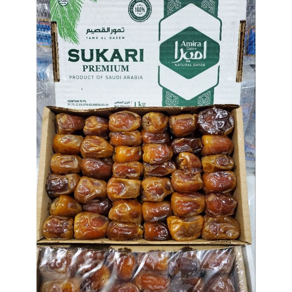 kurma sukari premium amira 1kg new exp2024