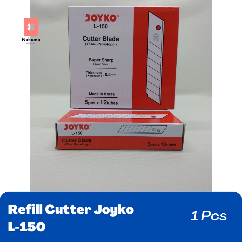 

Isi Cutter Joyko L-150 Refill Kutter Besar L150