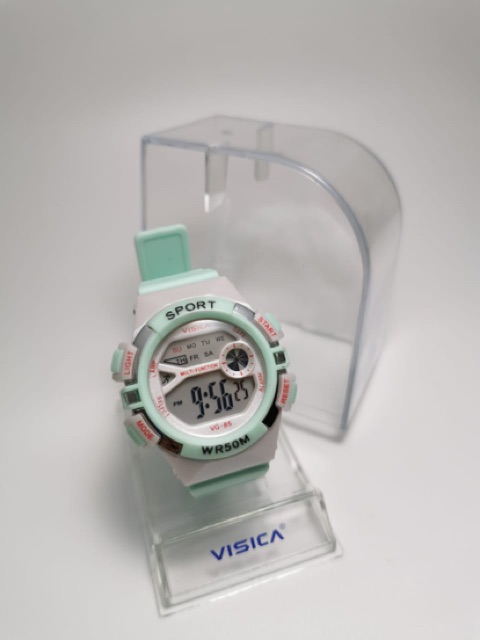 Jam Tangan Anak TK SD anti air Visica asli sporty digital jam