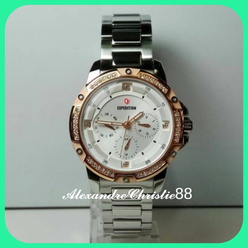 Jam Tangan Wanita Expedition 6698 E6698B E 6698 | Original