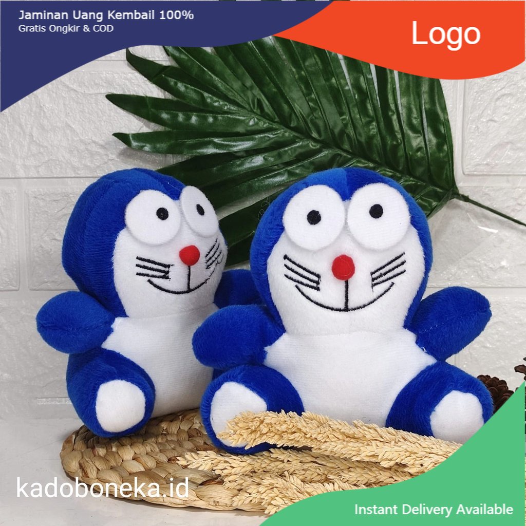 boneka mini doraemon / boneka doraemon kecil ukuran 15 cm untuk buket