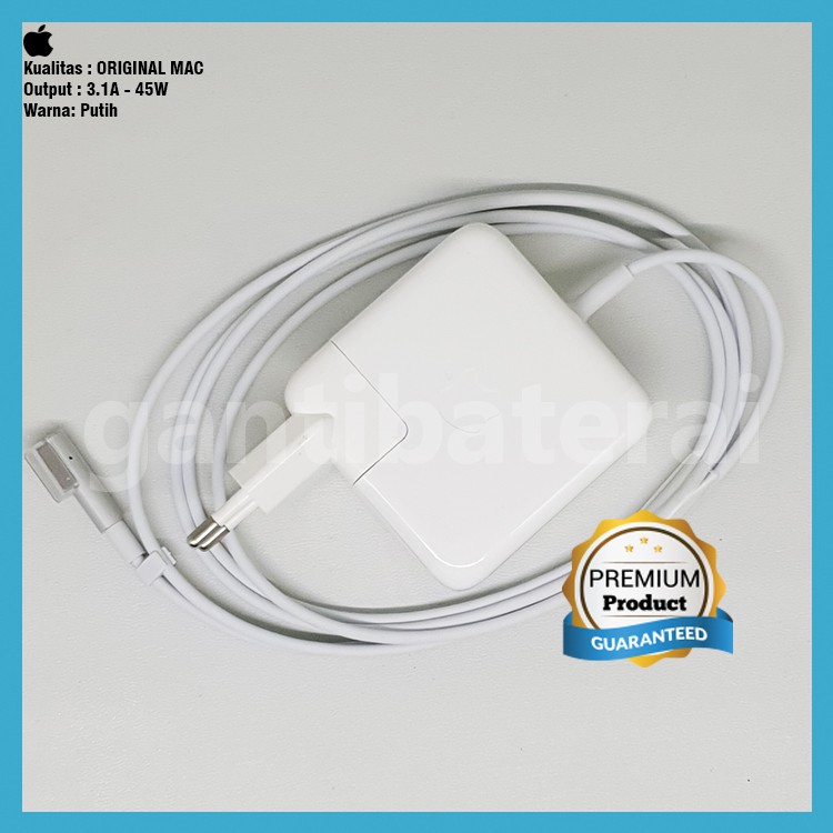 Adaptor Charger Apple MacBook pro Air magsafe 60w L-tip