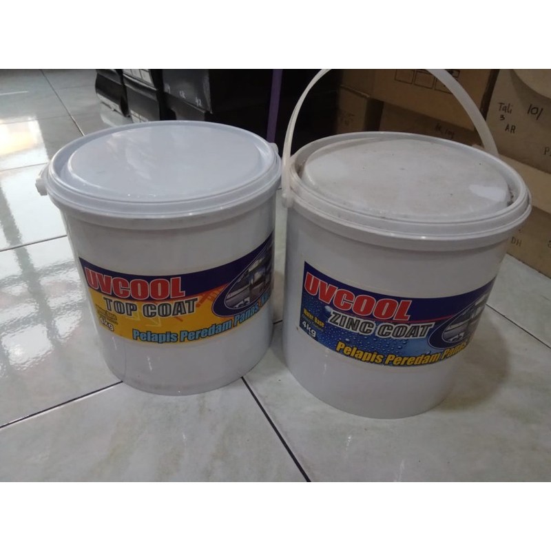 Cat Akhir Anti Panas 4 kg / UVCool Top Coat / cat antipanas tembok atap rumah walet