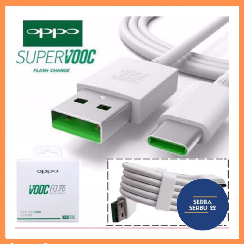 Kabel Data Fast Charging Oppo Vooc R17 Type C usb Cable [SS]