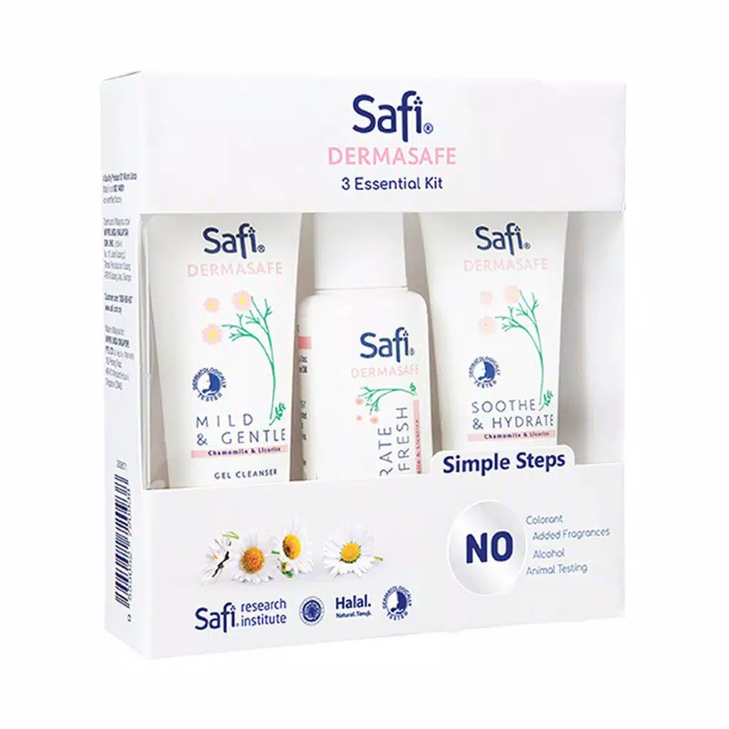 ⭐ BAGUS ⭐ SAFI DERMASAFE 3 ESSENTIAL KIT