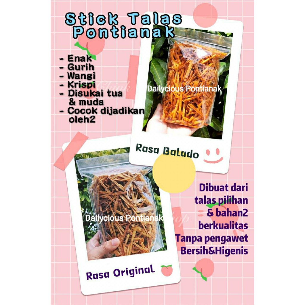 

STICK KELADI PONTIANAK | STICK TALAS PONTIANAK 500 GRAM