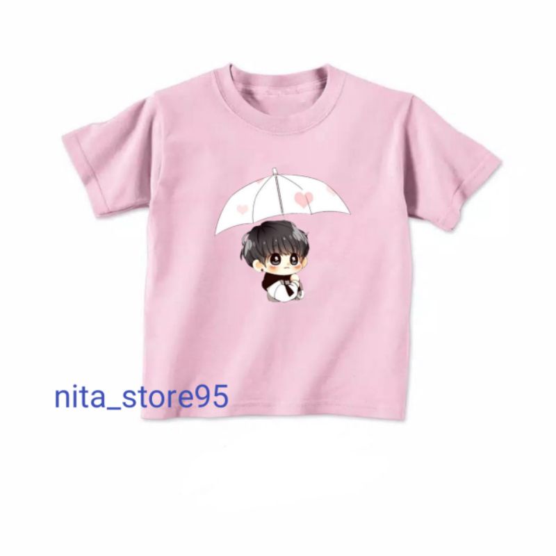 baju anak karakter lucu, baju anak gambar BTS