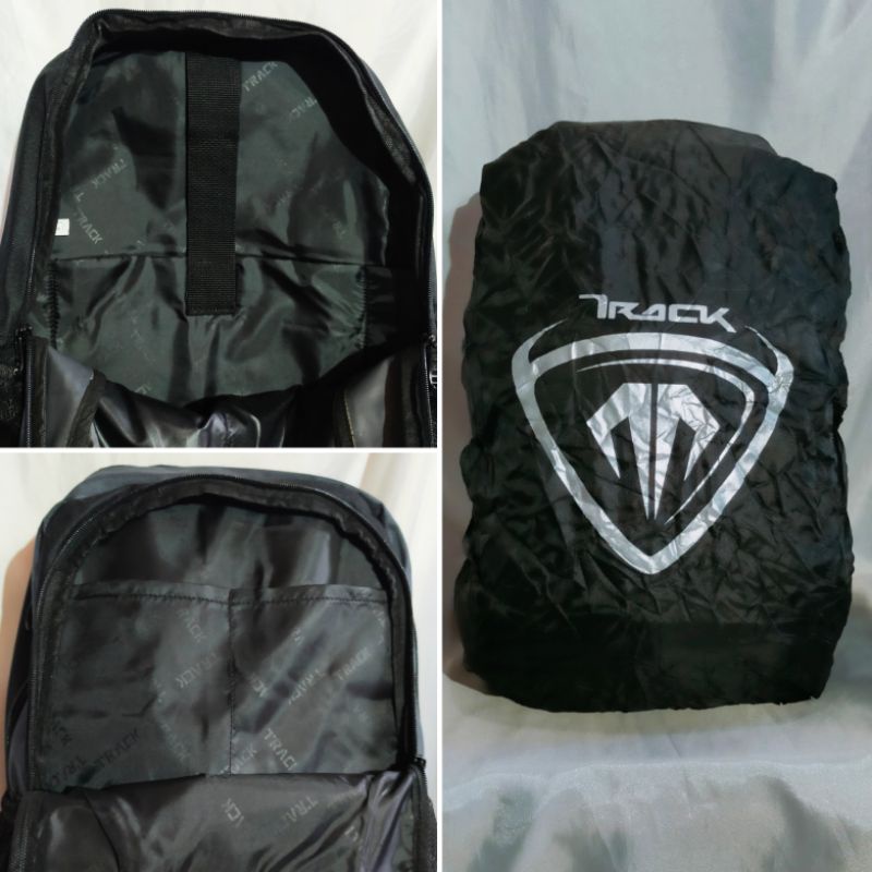 Tas ransel sekolah kerja laptop - daypack - backpack - Track by Tracker 77TR661 - 79TR376 original free rain cover