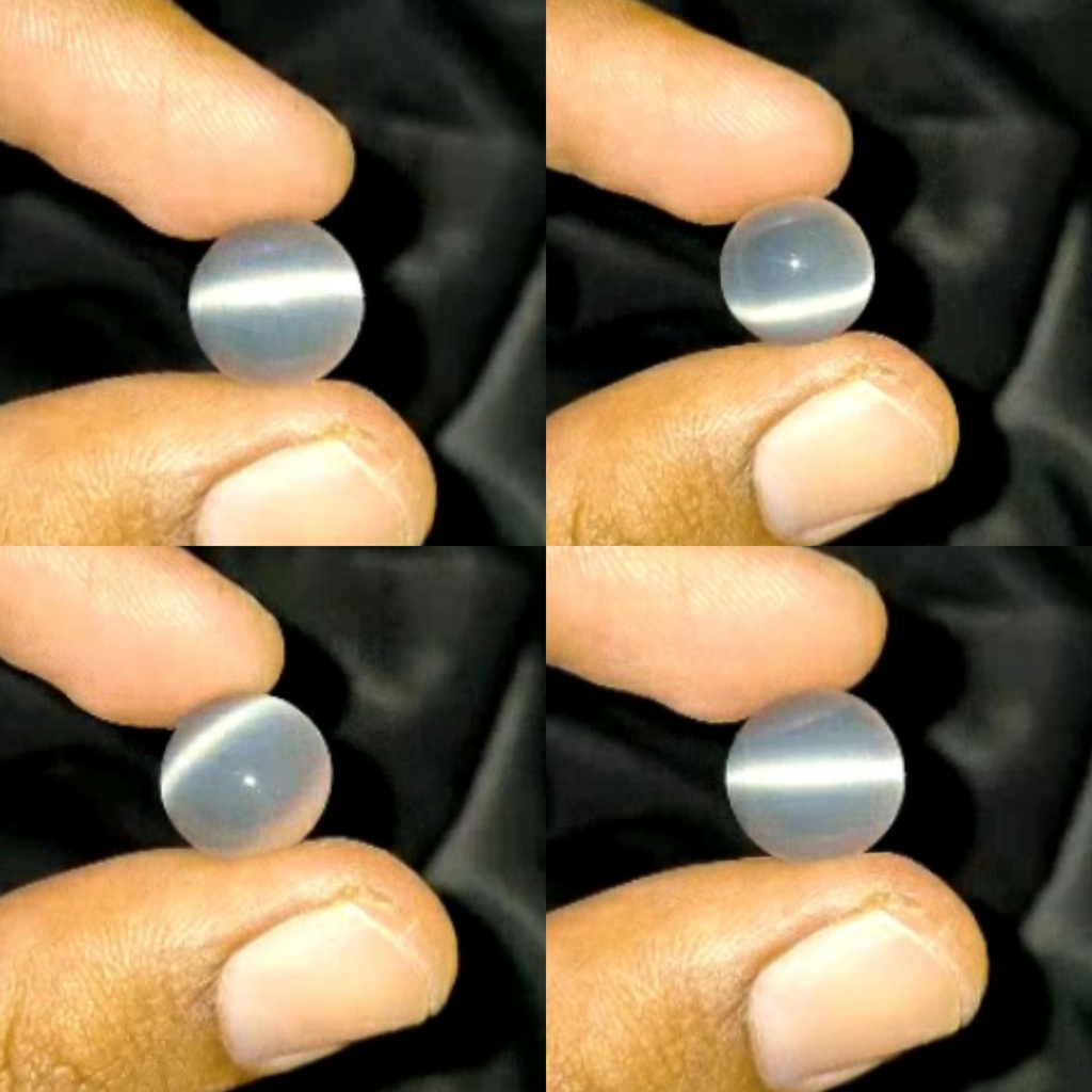 NATURAL SILIMANITE CAT EYE CLEAN KD2267