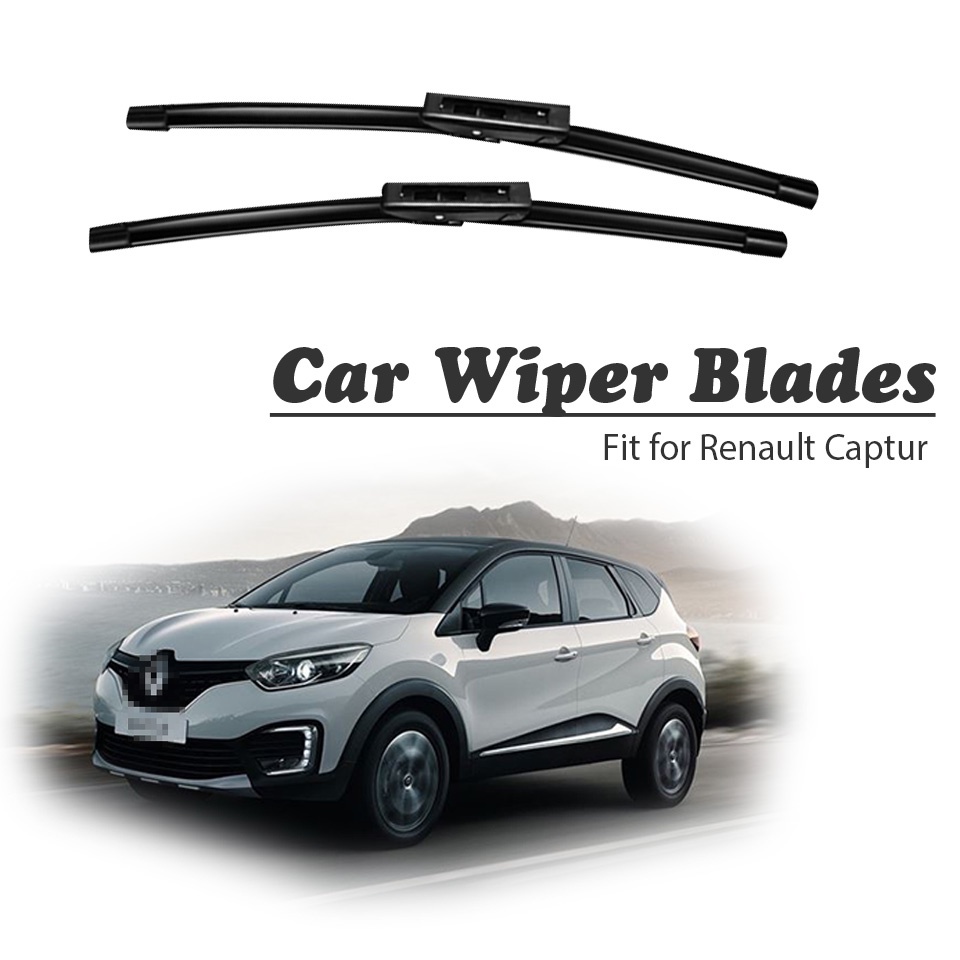 1 Set Karet Wiper Kaca Depan Mobil Untuk Renault Captur 2018 2017 2016 2015-2013