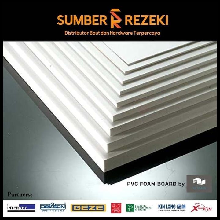 

Pvc Board / Pvc Foarm Board Tebal 10Mm 60X40 Cm | Keperluan Maket Dll