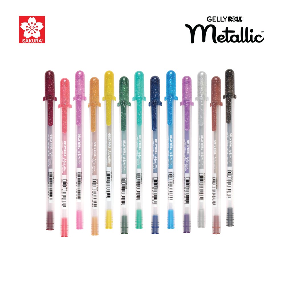 

Sakura Gelly Roll Metallic / Gel Pen / Pena Glitter