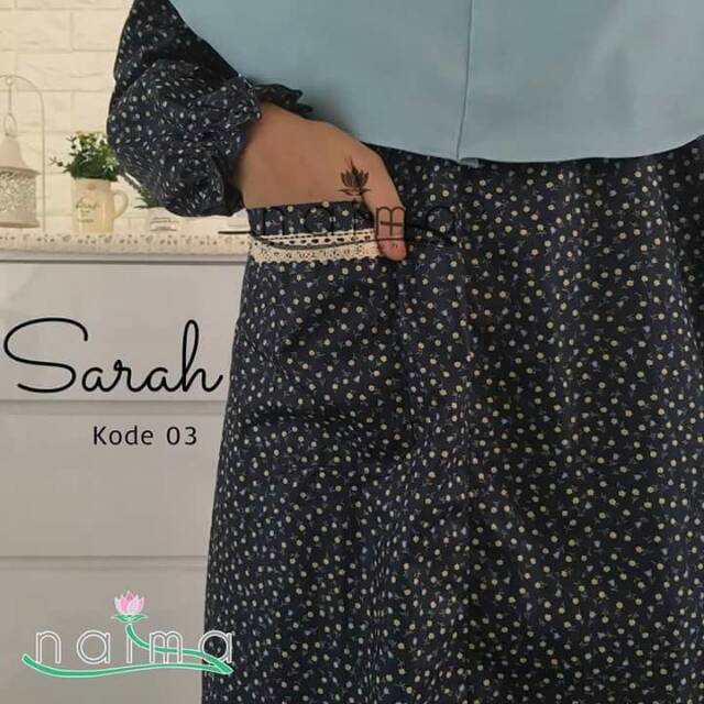 Gamis daily sarah by naima