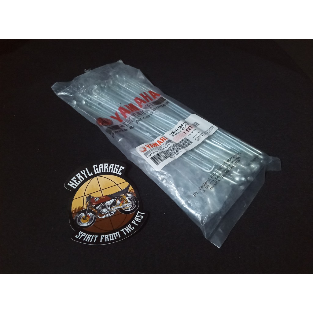 JARI JARI RUJI SET VELG 18 ORIGINAL ASLI YAMAHA RX KING RX SPESIAL RXK PNP UNIVERSAL