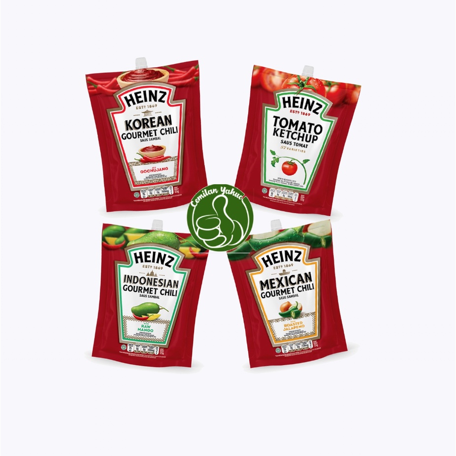 

HEINZ Saus Tomat / Sambal Pouch 125gr - ALL VARIAN