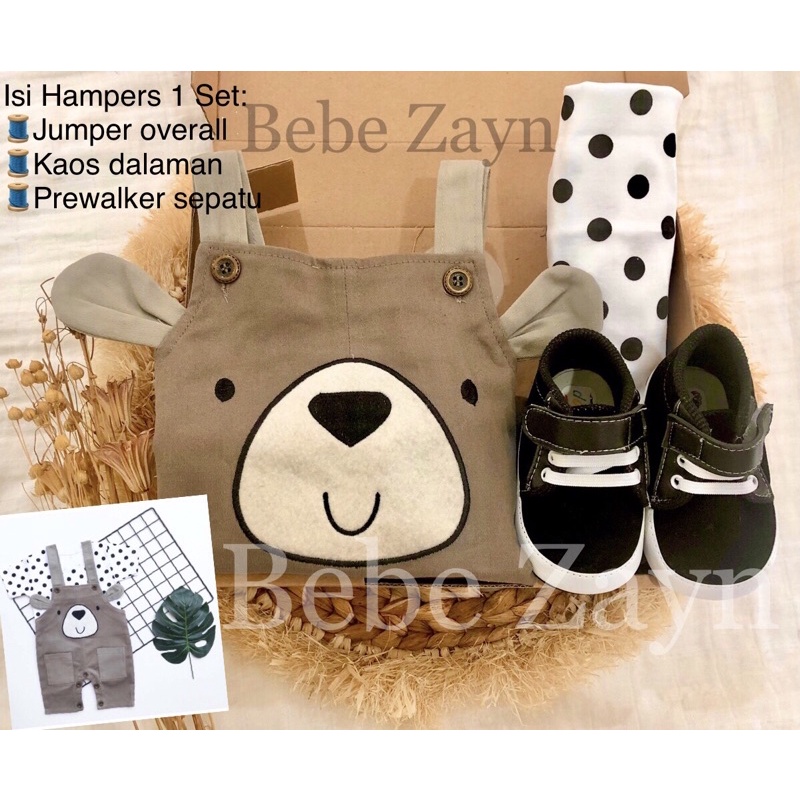 {BEBE ZAYN} Hampers baby/ hampers bayi/ baby gift/ kado bayi/ baby newborn/ Baby Boy/ Baby Boy Set-Beary O Browny Ball
